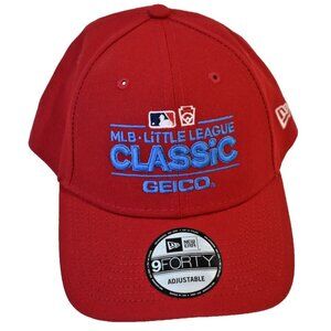 Little League Classic Geico Hat Cap SGA New Era Adjustable Red